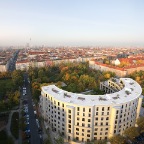 prenzlauer bogen - luftbildmontage